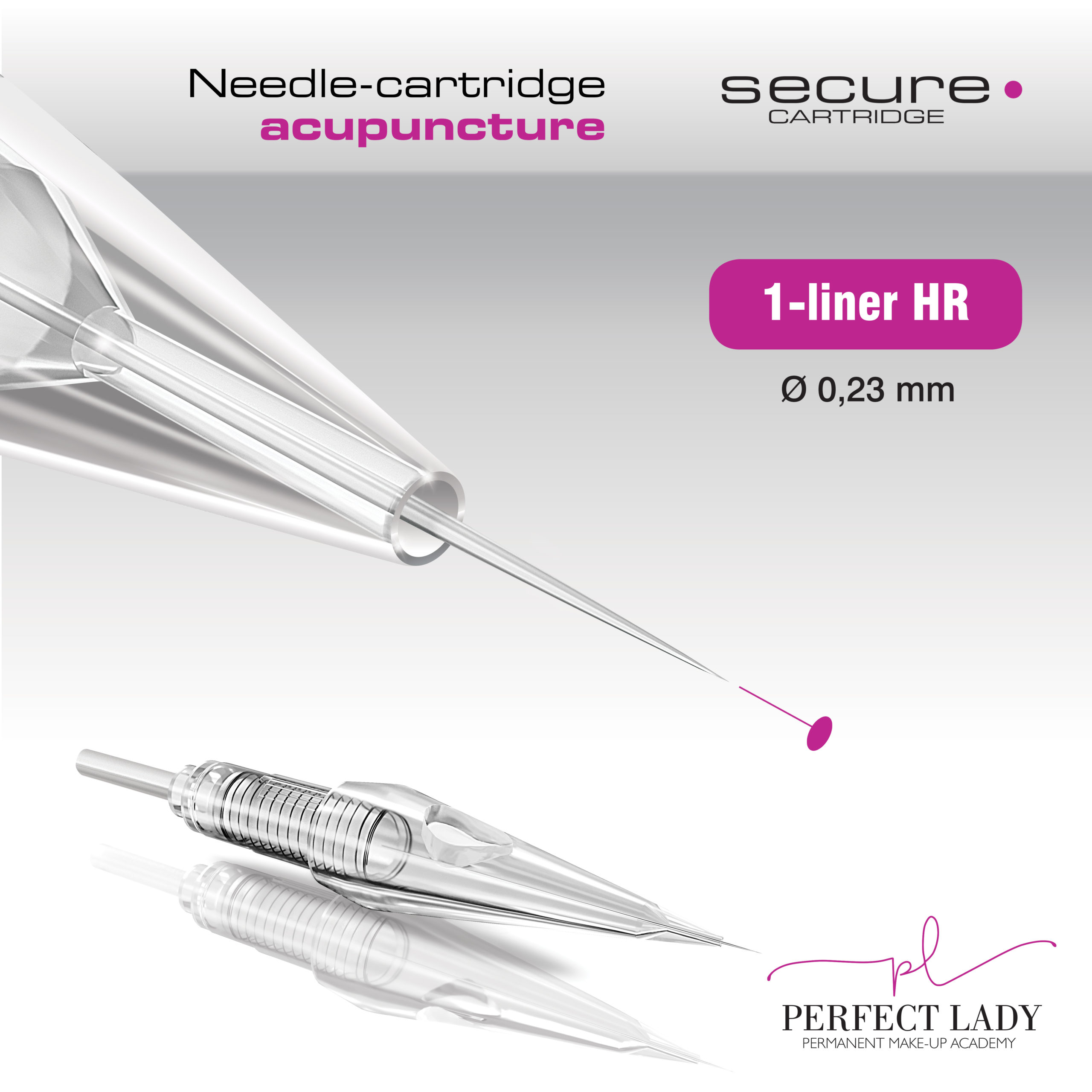 1 liner 0.23hr secure pmu cartridge naald high resolution