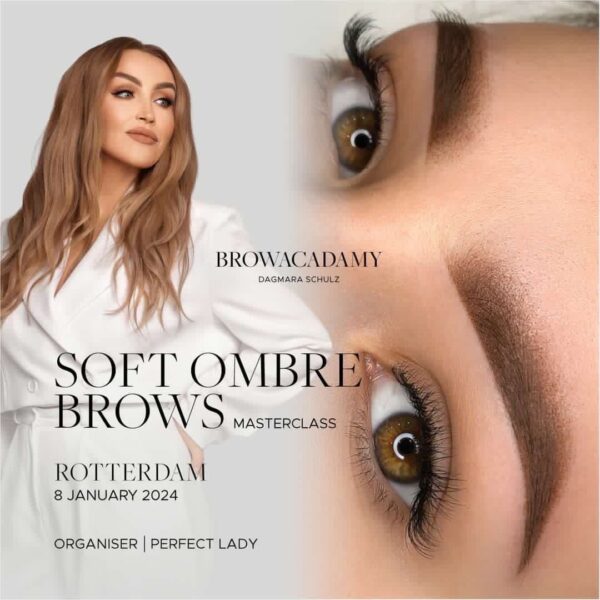 Masterclass Soft Ombre Brows <br> 1 Daagse Opleiding met Dagmara Schultz<br> 8 jan. 2024