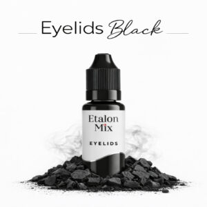 Etalon Mix Eyelids PMU eyeliner pigment in diepe zwarte tint voor professionele ooglid pigmentatie