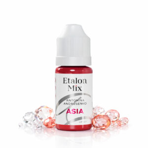 Professioneel lip pigment Asia uit de Light Series van Etalon Mix voor natuurlijke lip blush resultaten en second skin genezing
