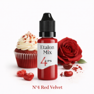 Professioneel lip pigment Berry Nectar nr 3 van Etalon Mix hybrid collectie voor lip blush PMU behandelingen met frisse berry lipkleur en natuurlijke volumeversterking