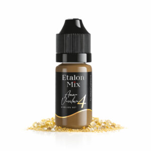 Gold shadowliner pigment van Etalon Mix voor zachte eyeliner overgangen en professionele PMU blending