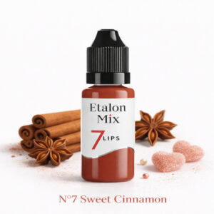 Sweet Cinnamon lip pigment van Etalon Mix hybrid lijn voor warme natuurlijke lip blush resultaten