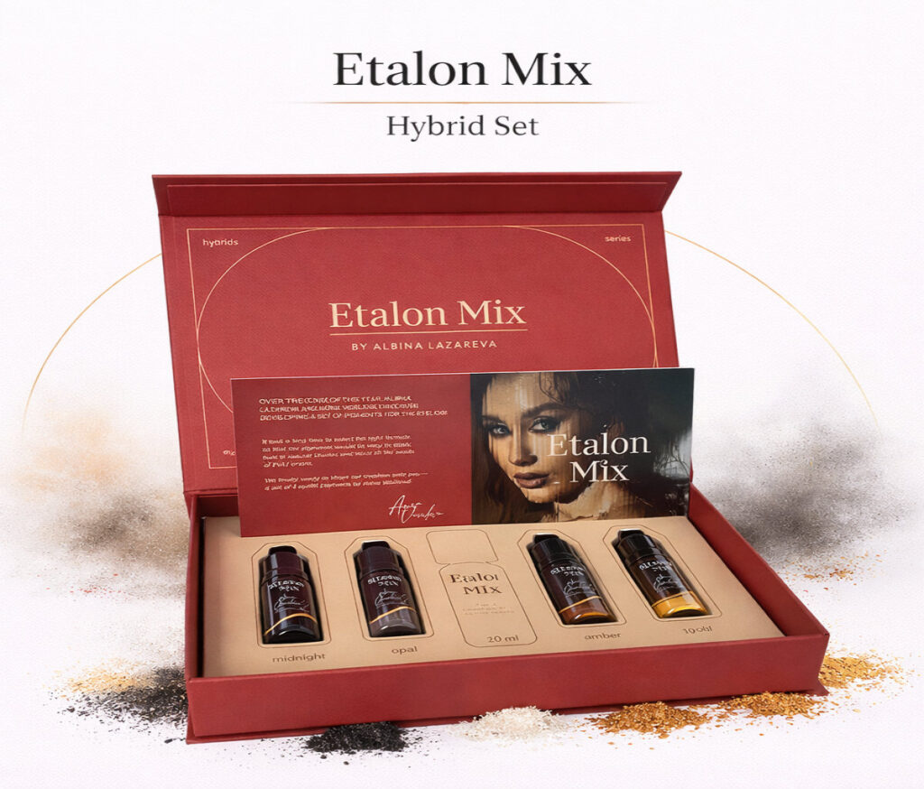 PMU eyeliner pigmenten voor permanente make-up eyeliner met stabiele kleur en precieze pigmentimplantatie