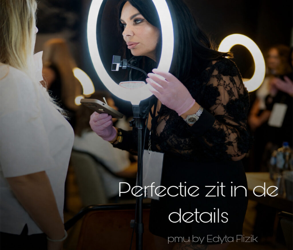 permanente make-up wenkbrauwen powder brows resultaat Perfect Lady Rotterdam