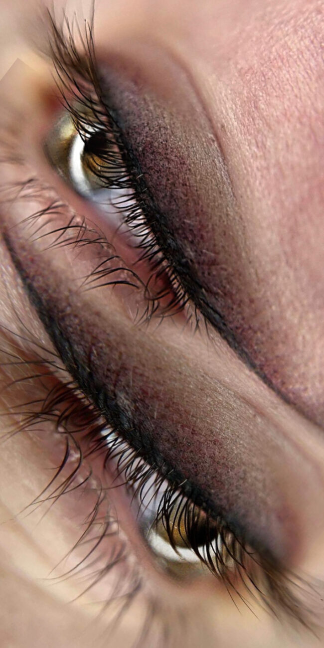 Soft eyeliner permanente make-up – natuurlijke schaduw eyeliner zonder harde lijn