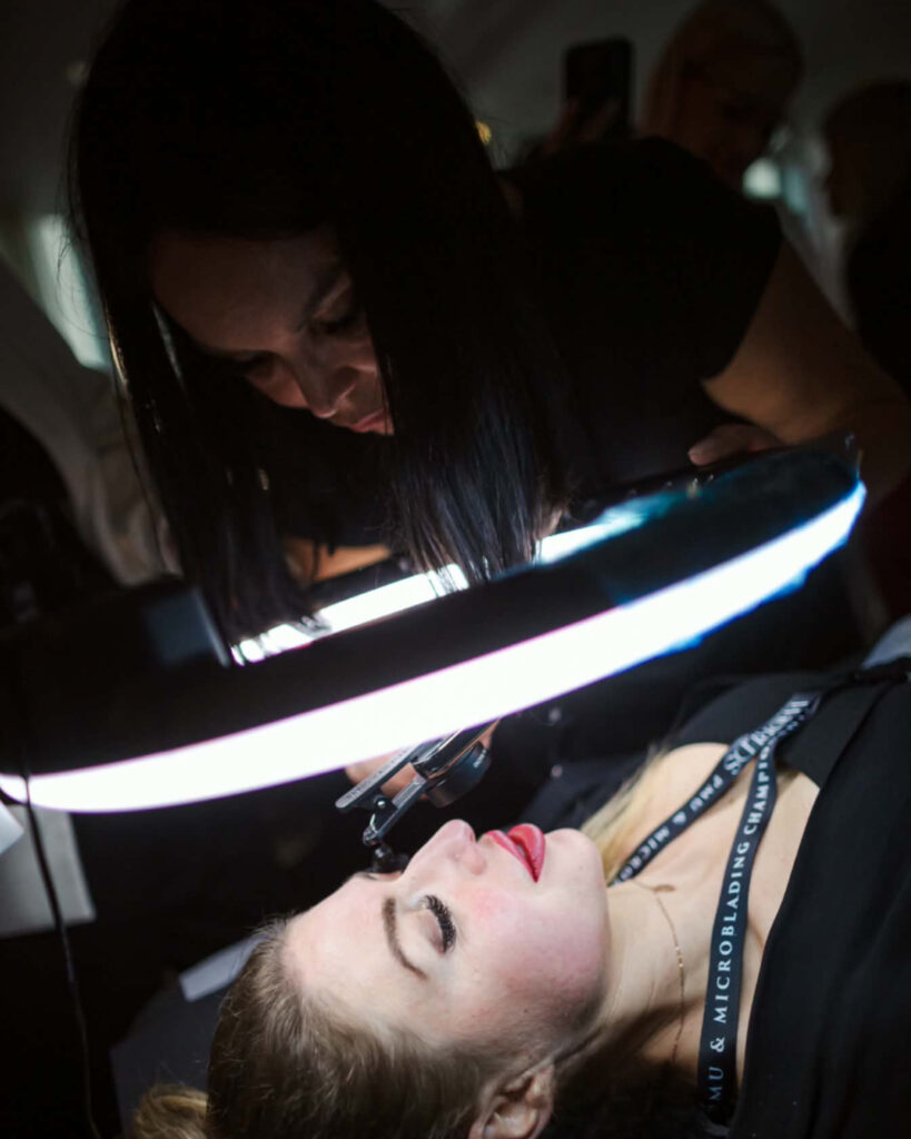Privé pmu lips masterclass door Edyta Flizik bij Perfect Lady Academy in Nederland